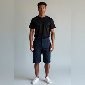 Lot 5 Navy BLUE Dickie Shorts work/school uniform